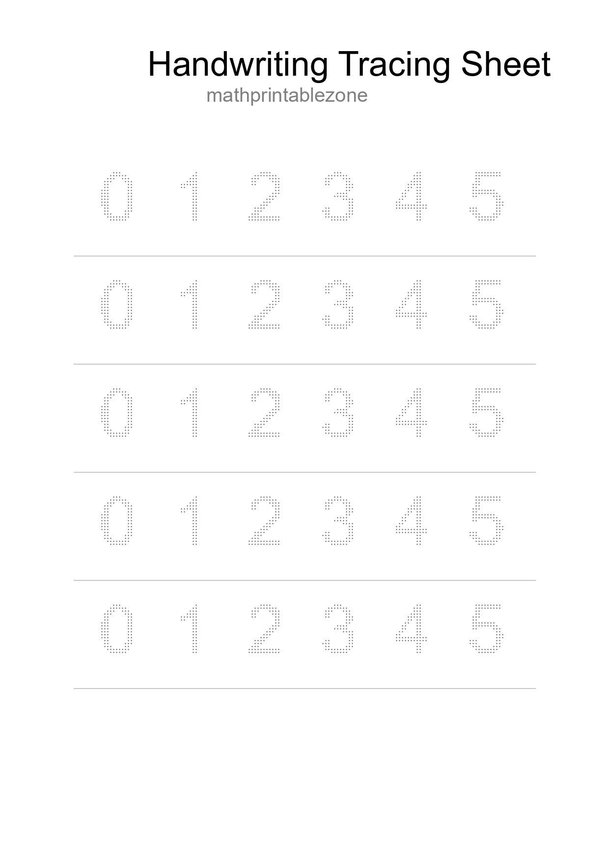 Printable Tracing Worksheet For Kids - Part 219